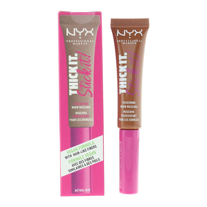 NYX Thick It. Stick It! Auburn Brow Mascara 7ml For Women