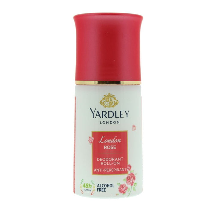 Yardley London Rose Deodorant Roll On 50ml Women