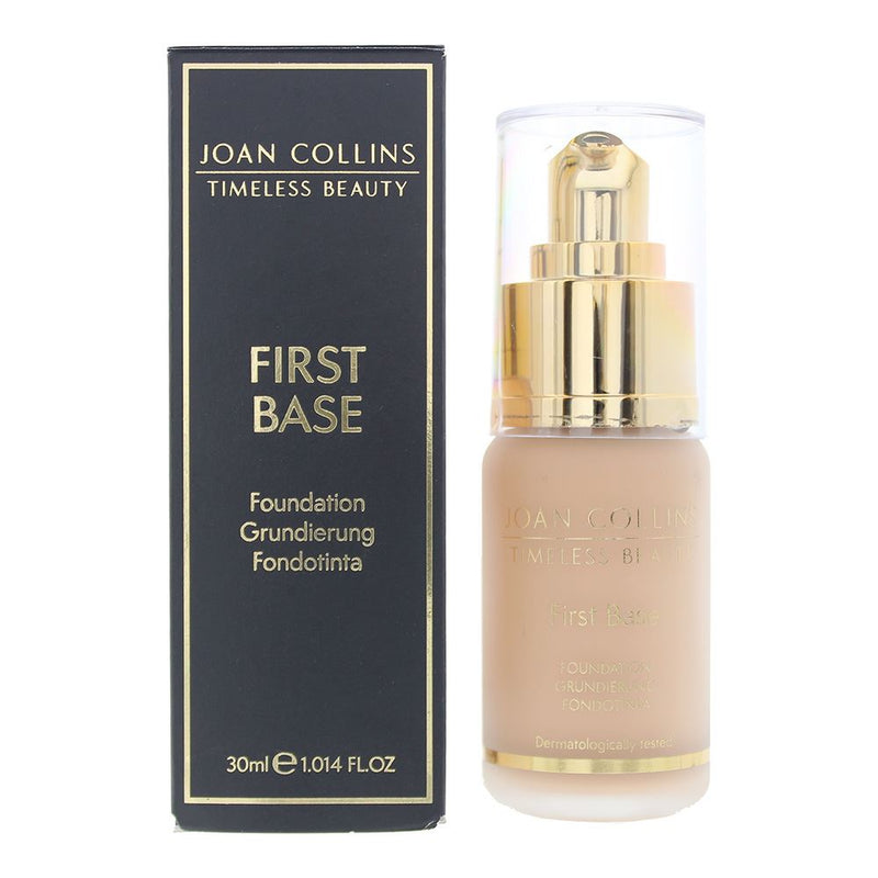 Joan Collins First Base Warm Medium Foundation 30ml For Women