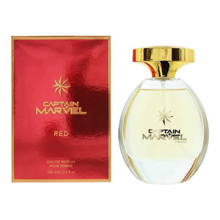 Marvel Captain Marvel Red Eau de Parfum 100ml Women Spray