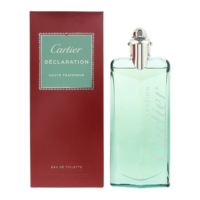 Cartier declaration Haute Fraicheur Eau de Toilette 100ml Men Spray