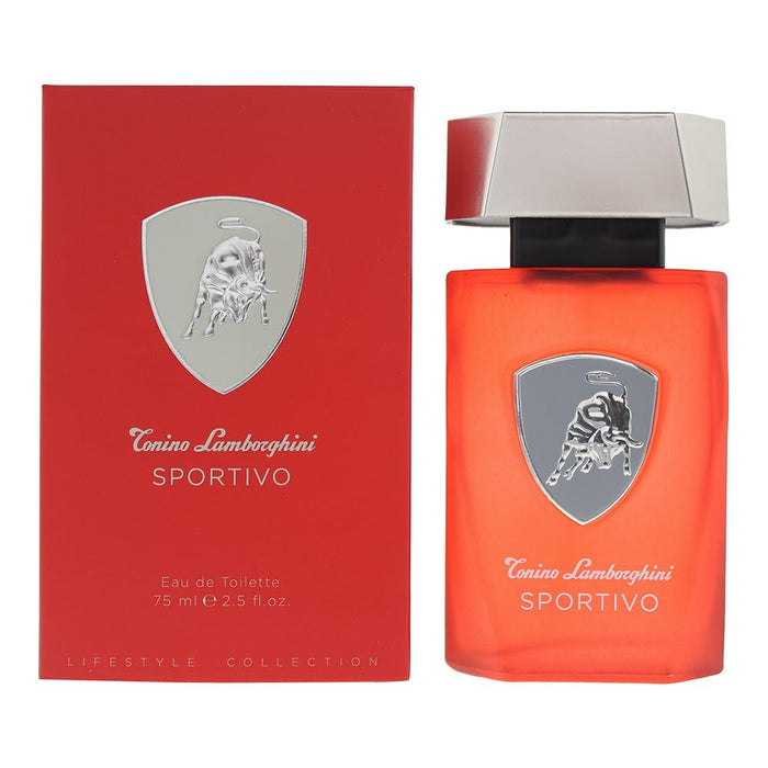 Lamborghini Sportivo Eau de Toilette 75ml Mens Spray