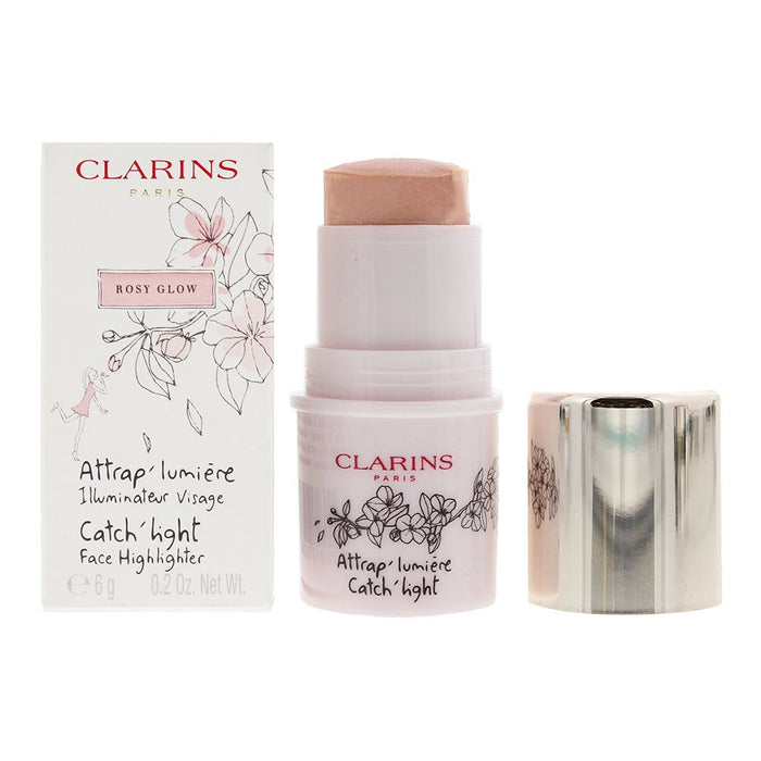 Clarins Catch Light Rosy Glow Face Highlighter 6g