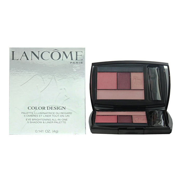 Lancome Color Design 213 Rosy Flush Eyeshadow and Liner Palette 4g Women