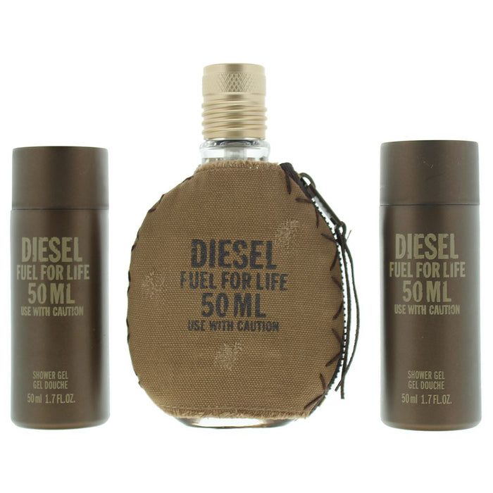 Diesel Fuel For Life M Eau de Toilette 50ml Shower Gel 50ml X 2