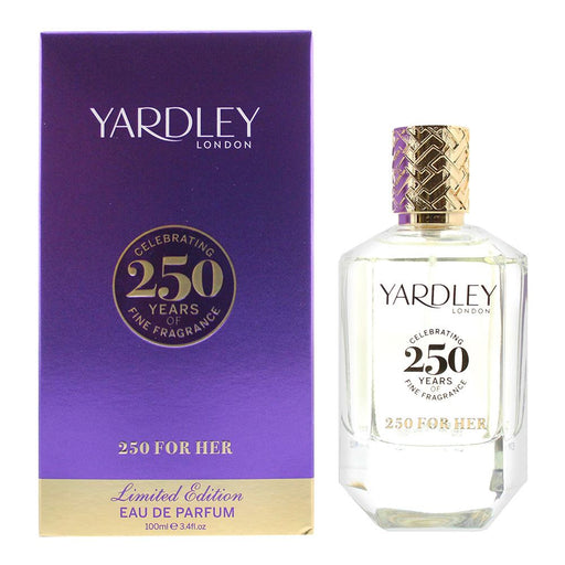 Yardley 250 For Her Limited Edition Eau de Parfum 100ml Women Spray