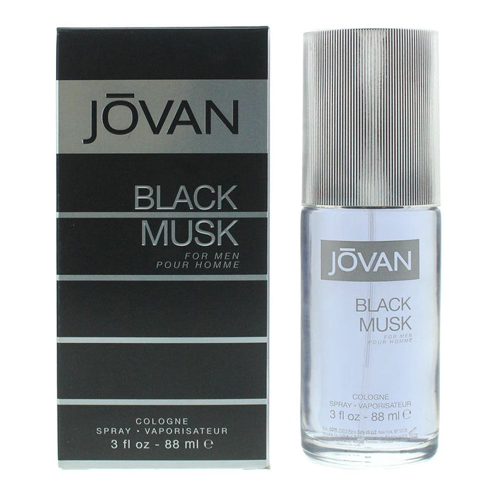 Jovan Black Muscs Cologne 88ml Men Spray