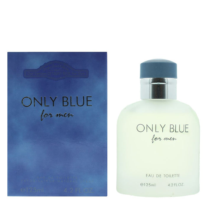 Designer French Collection Only Blue Eau de Toilette 125ml Men Spray