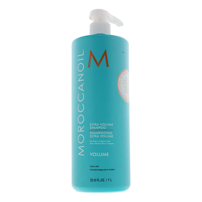 Moroccanoil Extra Volume Shampoo 1000ml Fine To Medium Hair Unisex