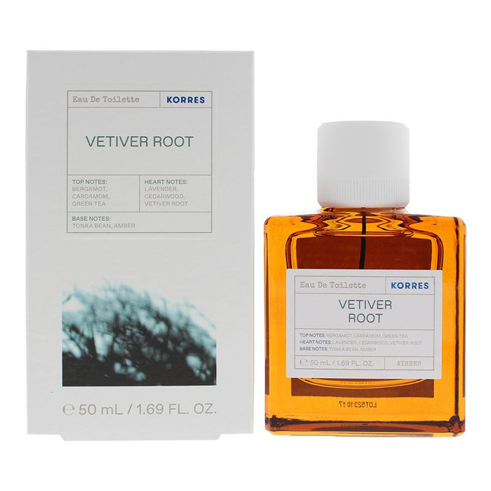 Korres Vetiver Root Eau de Toilette 50ml Men Spray