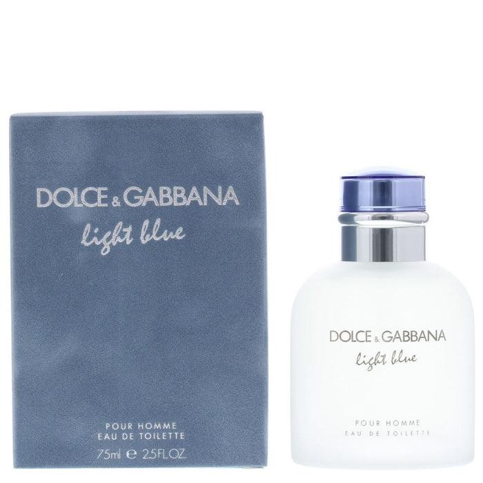 Dolce & Gabbana Light Blue Pour Homme Eau de Toilette 75ml Men Spray
