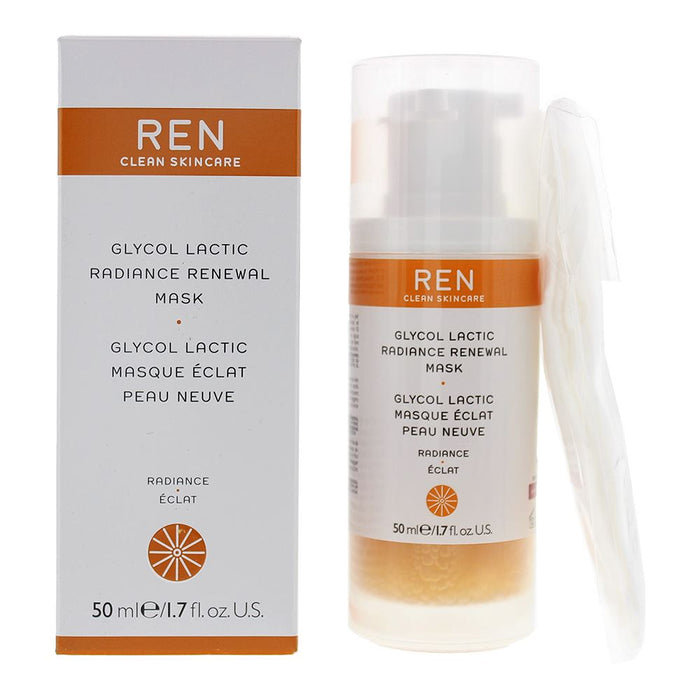 Ren Clean Skincare Glycol Lactic Radiance Renewal Mask 50ml Women