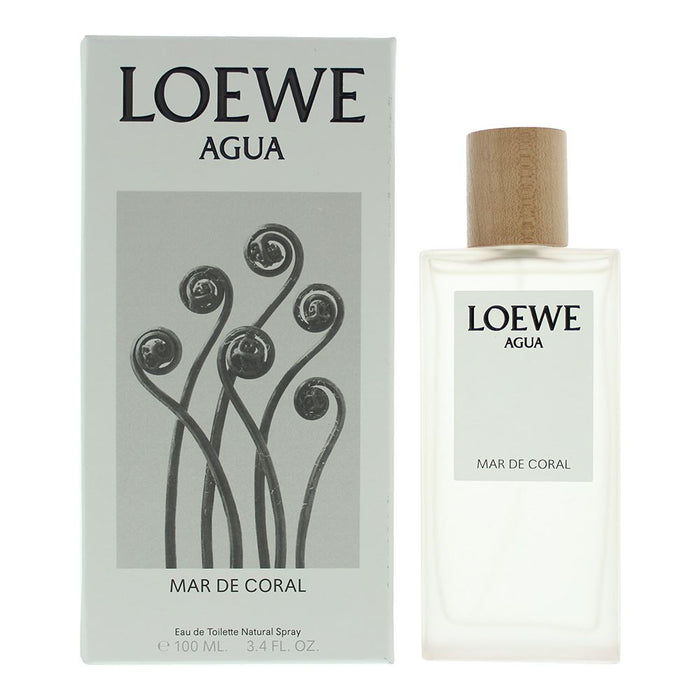 Loewe Agua Mar de Coral Eau de Toilette 100ml Unisex Spray — Red