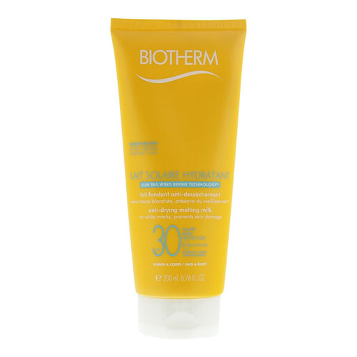 Biotherm Spf 30 For Face And Body Anti-Drying Melting Milk 200ml Women