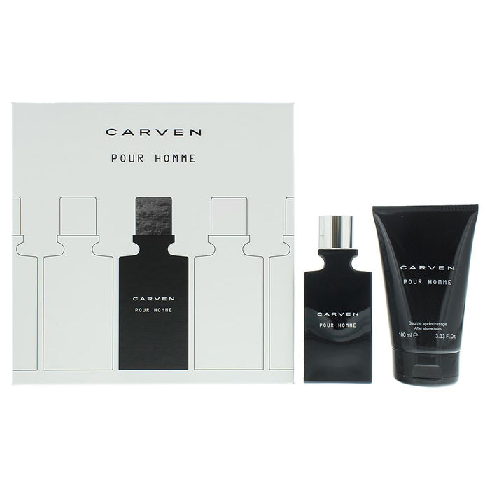 Carven Pour Homme Eau de Toilette 50ml - After Shave Balm 100ml Men