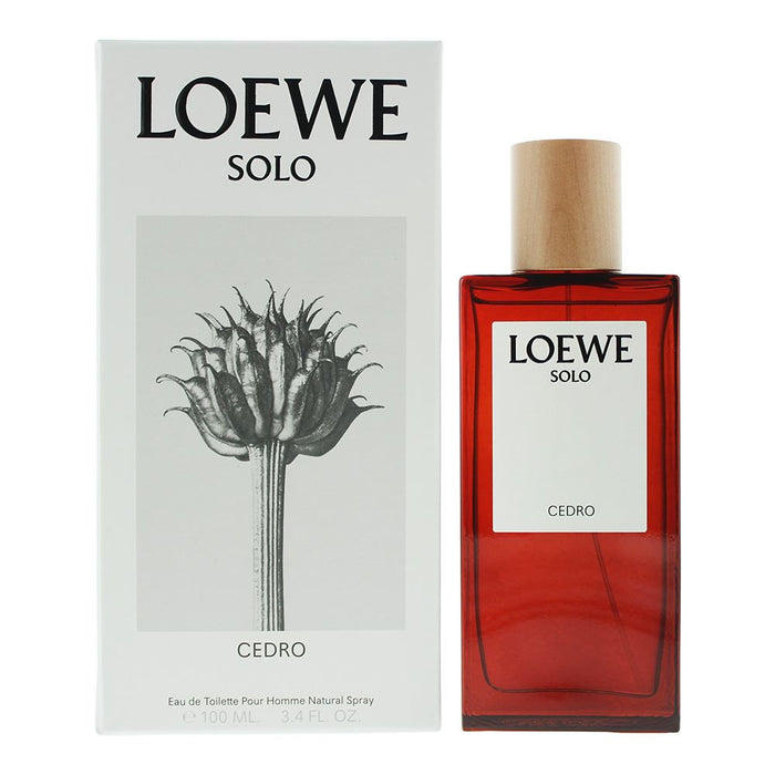 Loewe Solo Cedro Eau de Toilette 100ml Men Spray