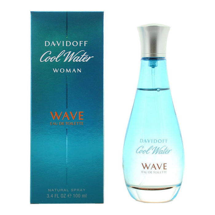Davidoff Cool Water Woman Wave Eau de Toilette 100ml Women Spray