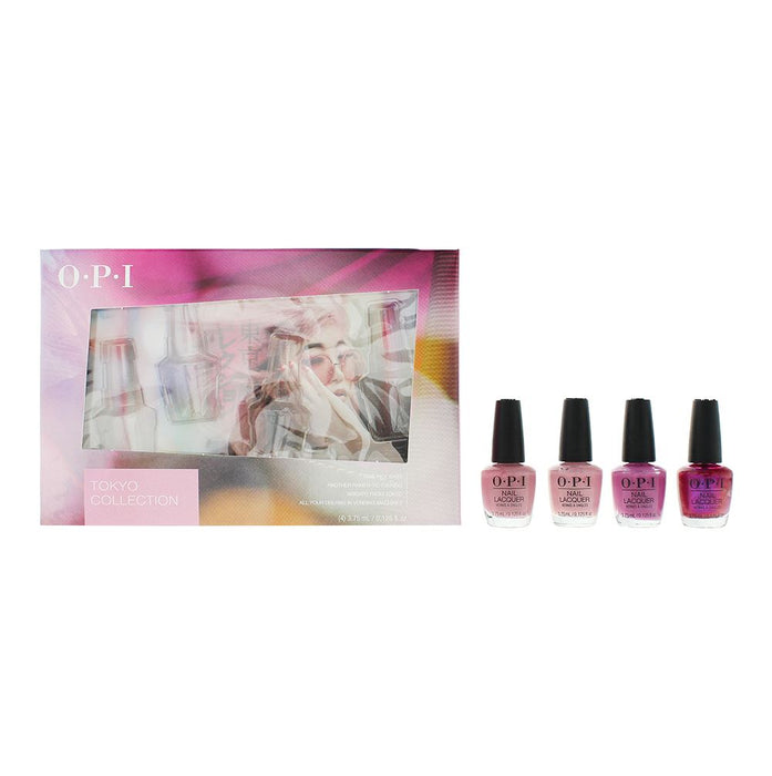 Opi Tokyo Collection Gift Set Nail Polish Mini 4 X 3.75ml For Women