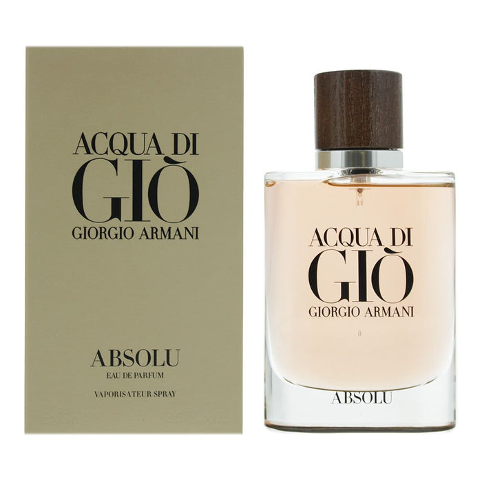 Giorgio Armani Acqua Di Gio Absolu Eau de Parfum 75ml Men Spray