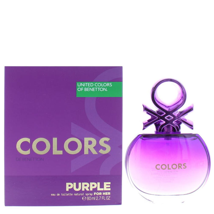 Benetton Colours Purple Eau de Toilette 80ml Women Spray