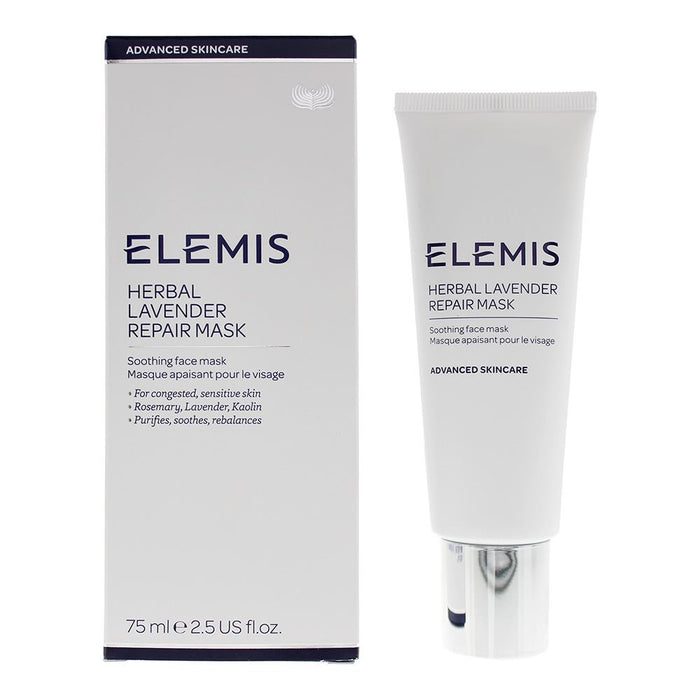 Elemis Herbal Lavender Soothing Face Mask 75ml Congested, Sensitive Skin