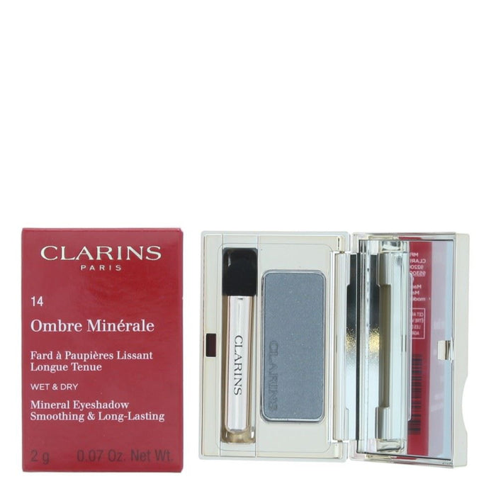 Clarins Ombre Minerale Smoothing Long-Lasting 14 Platinum Eye Shadow 2g Women
