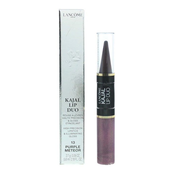 Lancome Kajal Lip Duo Lipstick Gloss 13 Purple Meteor 2.7g