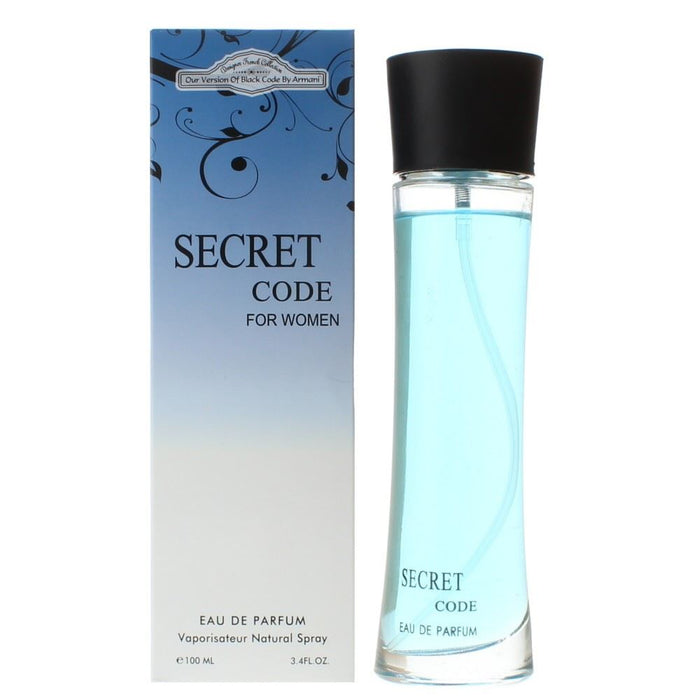 Designer French Collection Secret Code Eau de Parfum 100ml Women Spray