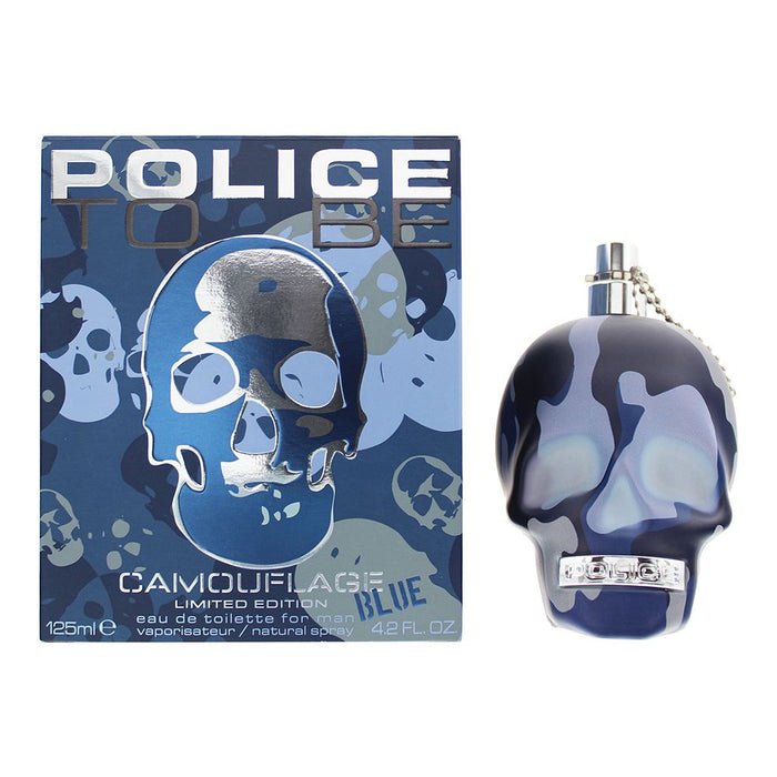 Police To Be Camouflage Blue Limited Edition Eau de Toilette 125ml Men Spray