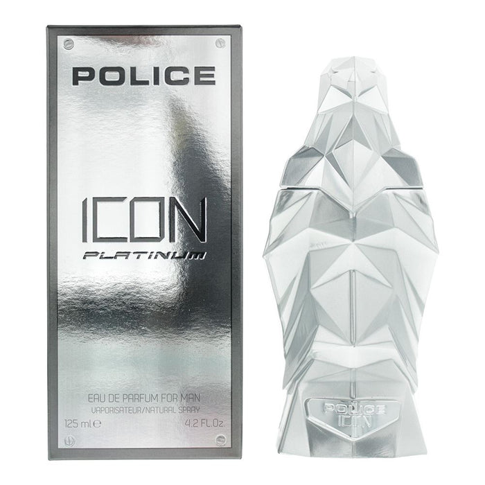 Police Icon Platinum Eau de Parfum 125ml Men Spray
