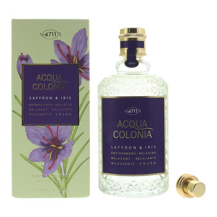 4711 Acqua Colonia Saffron Iris Eau de Cologne 170ml Unisex Spray