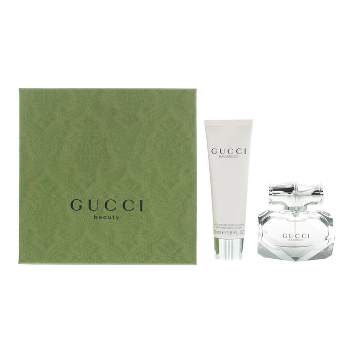 Gucci Bamboo Gift Set 30ml: Eau de Parfum 30ml - Body Lotion 50ml