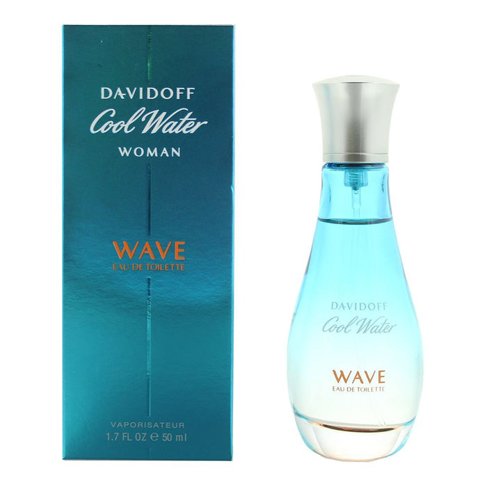 Davidoff Cool Water Wave Woman Eau de Toilette 50ml Women Spray