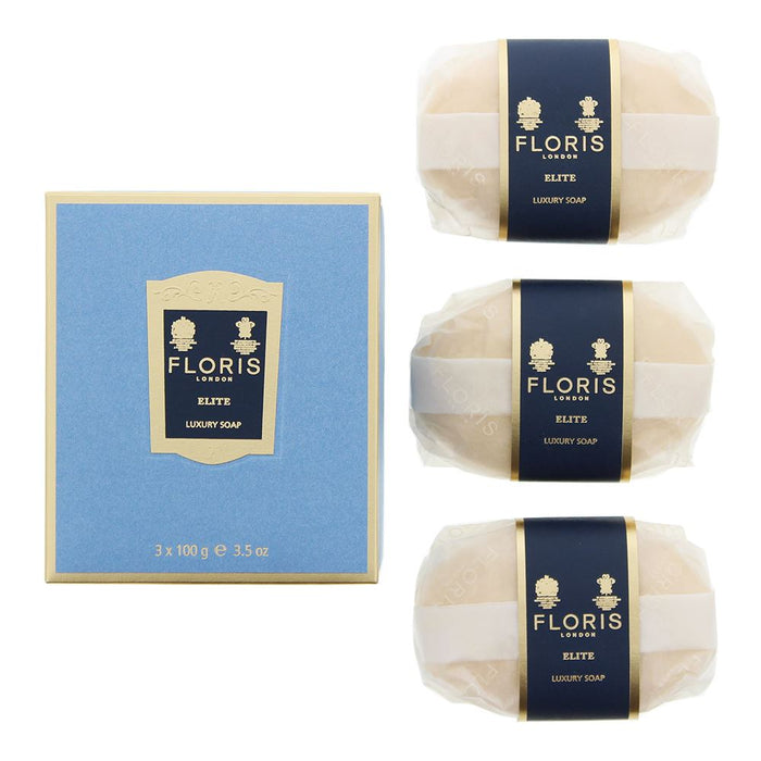 Floris Elite Luxury Soap 3 x 100g For Men