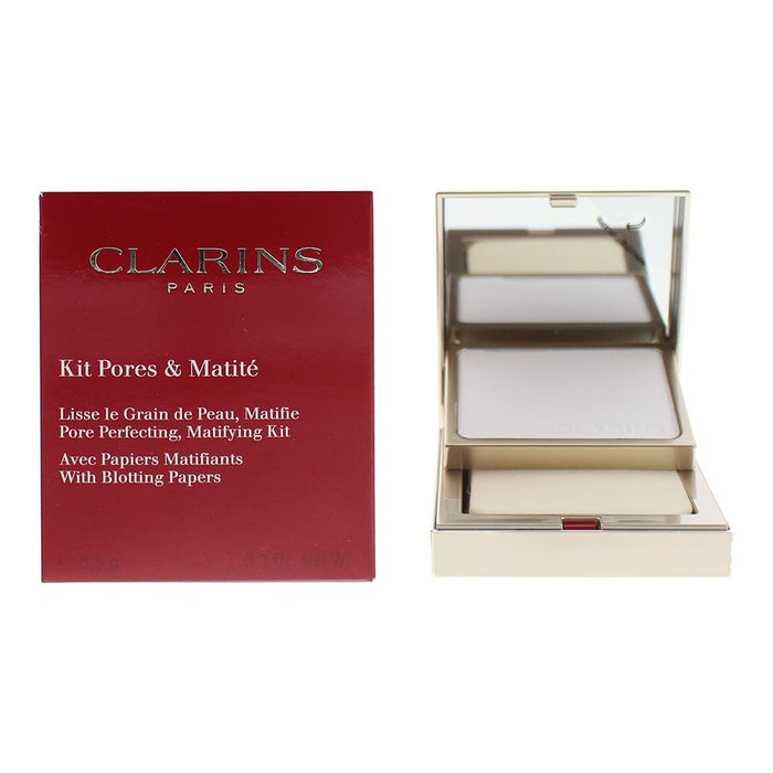 Clarins Kit Pores Matite Pore Perfecting Matifying Kit With Blotting Papers 6.5g
