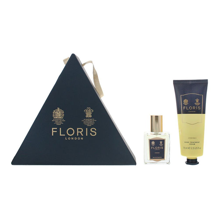 Floris Cefiro 2 Piece Eau de Toilette 15ml Hand Cream 75ml Women