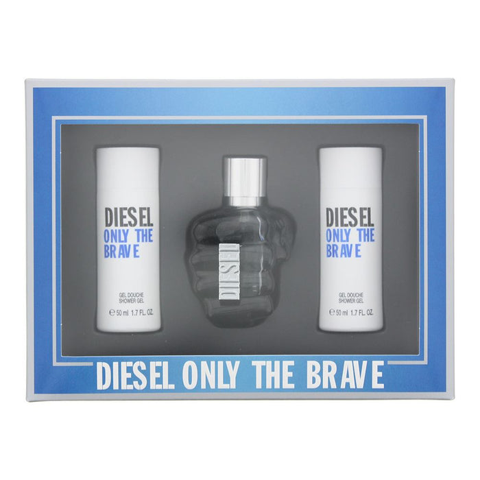 Diesel Only The Brave Gift Set: EDT 50ml - Shower Gel 50ml - Shower Gel 50ml