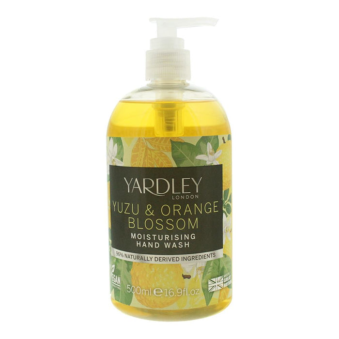 Yardley Yuzu Orange Blossom Botanical Hand Wash 500ml Unisex