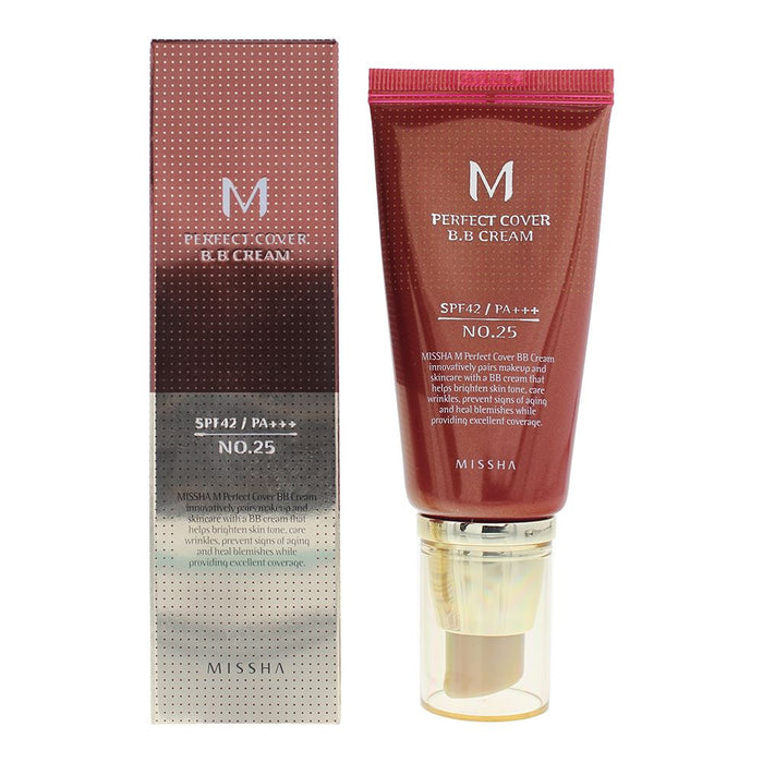 Missha Perfect Cover No.25 Warm Beige BB Cream SPF42 50ml