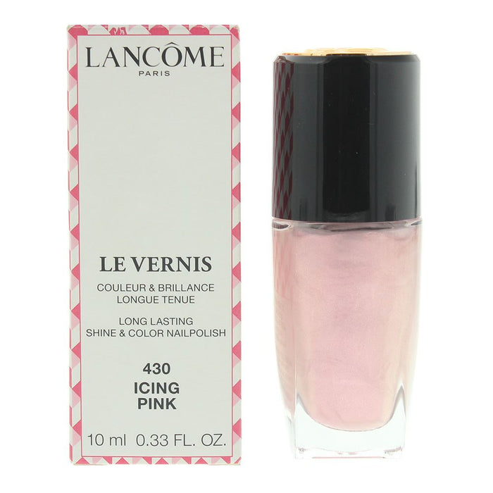 Lancome Le Vernis 430 Icing Pink Nail Polish 10ml