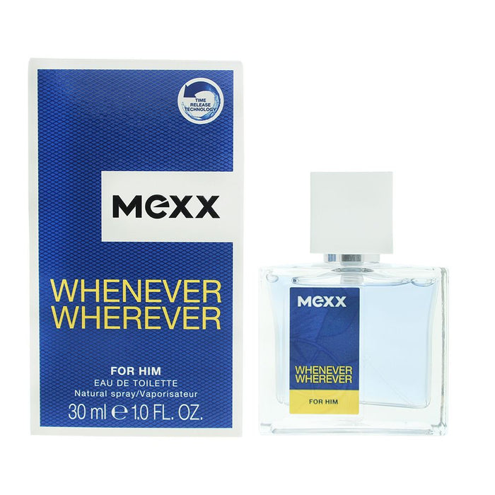 Mexx Whenever For Him Eau de Toilette 30ml Men Spray