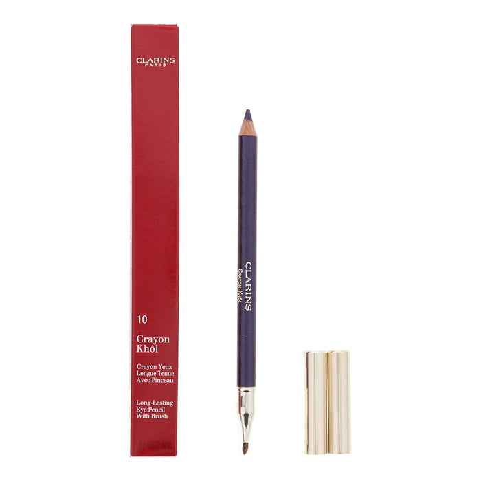 Clarins Eye Khol Long Lasting Eye Pencil With Brush 10 True Violet 1.05g