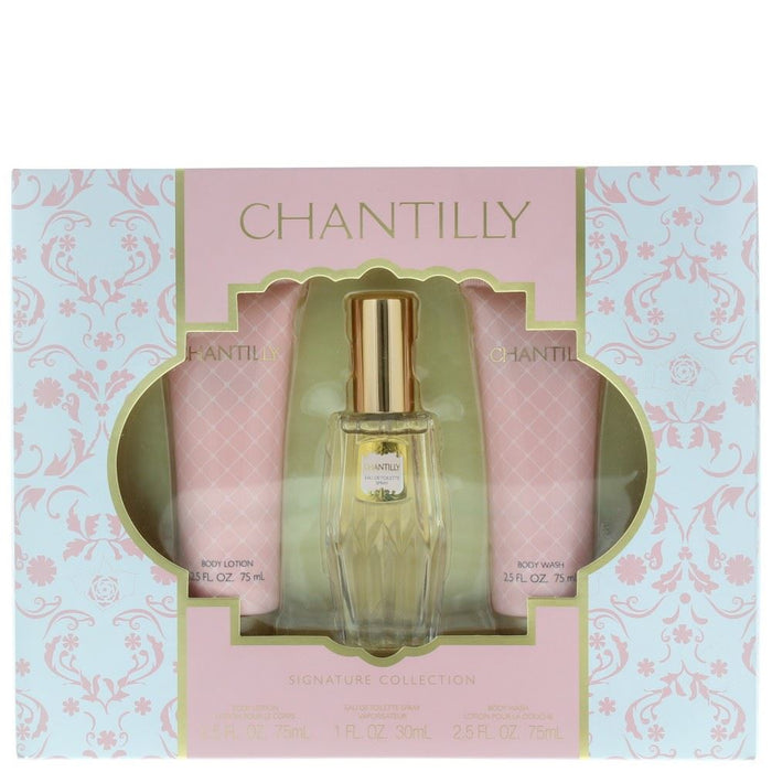 Dana Chantilly Eau de Toilette 3 Pieces Gift Set Women