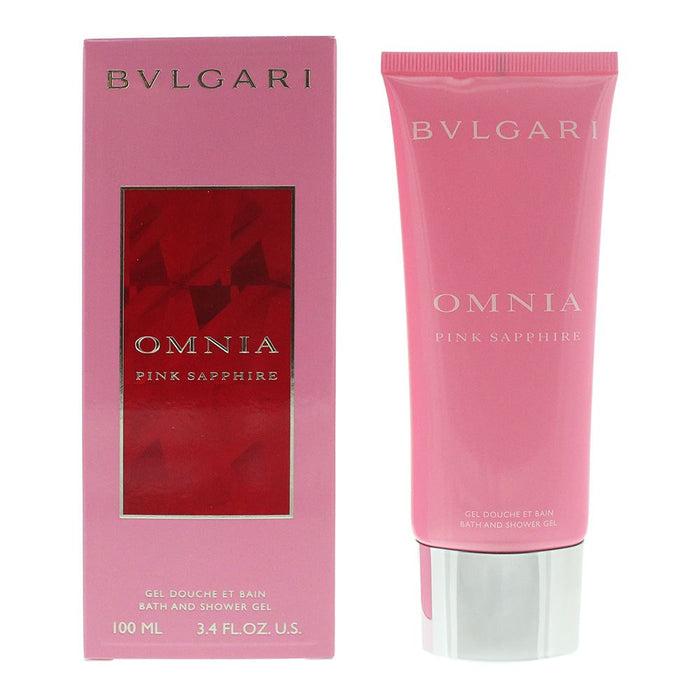 Bulgari Omnia Pink Sapphire Bath And Shower Gel 100ml Women