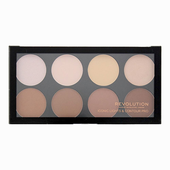 Revolution Iconic Lights  Contour Pro Contouring Palette 8 x 1.6g