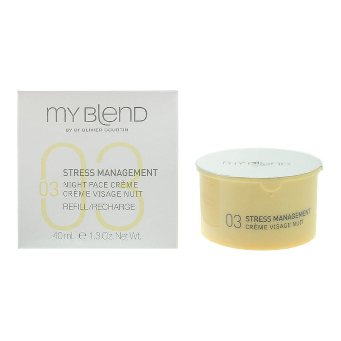 Clarins My Blend 03 Stress Management Refill Night Face Creme 40ml Women