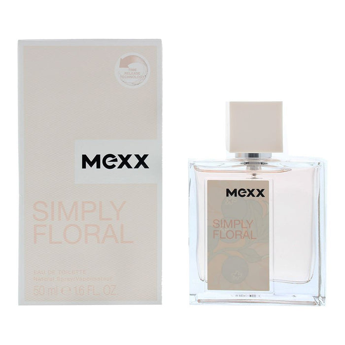 Mexx Simply Floral Eau de Toilette 50ml Women Spray