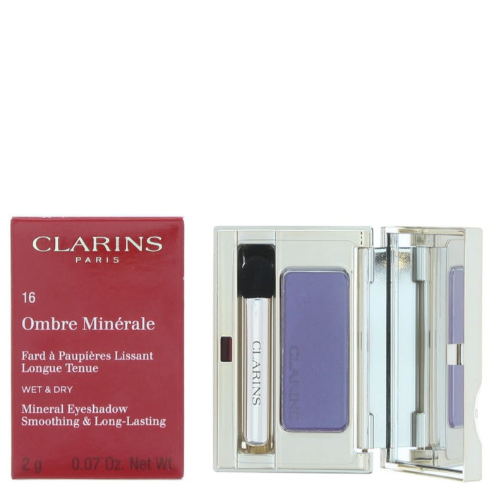 Clarins Ombre Minerale Smoothing Long-Lasting 16 Vibrant Violet Eye Shadow 2g