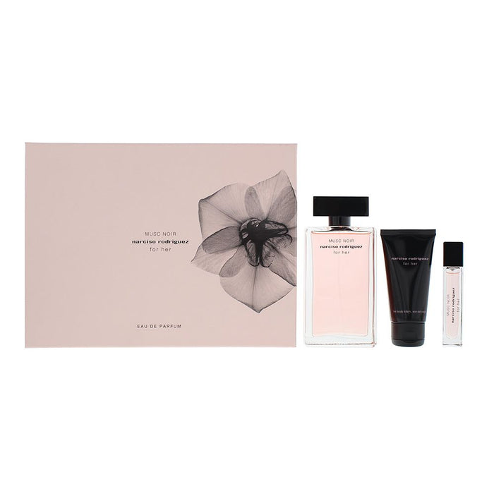 Narciso Rodriguez For Her Musc Noir 3 Piece Gift Set
