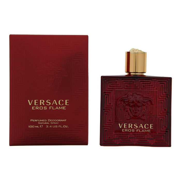 Versace Eros Flame Perfumed Deodorant Spray 100ml For Men